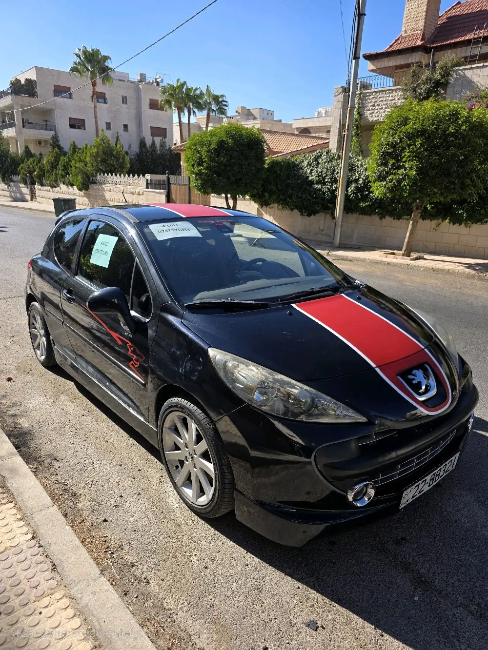 الرجاء قراءة الاعلان كامل بيجو 207 رياضيه مميزه ونادره  peugeot 207rc 1.6 turbo