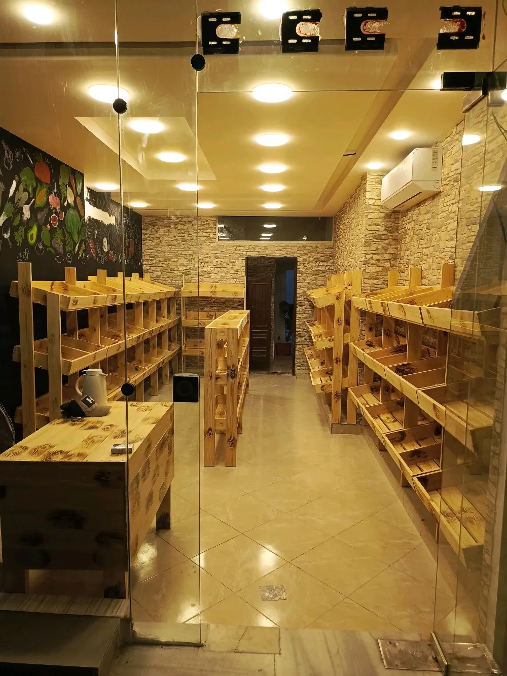 ستاندات ديكور محل خضار وفواكه